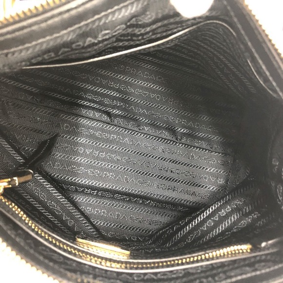 Prada Triangle Handbag 2way Bag Black - Picture 8 of 10